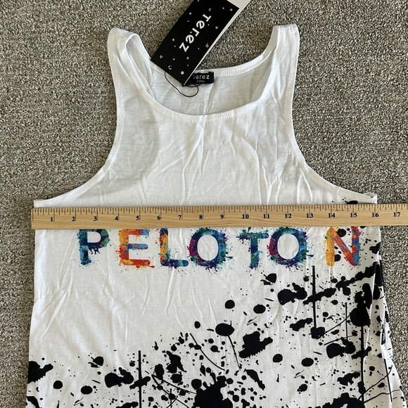 NWT Terez Splatter Tank Peloton Size XS - Picture 3 of 6